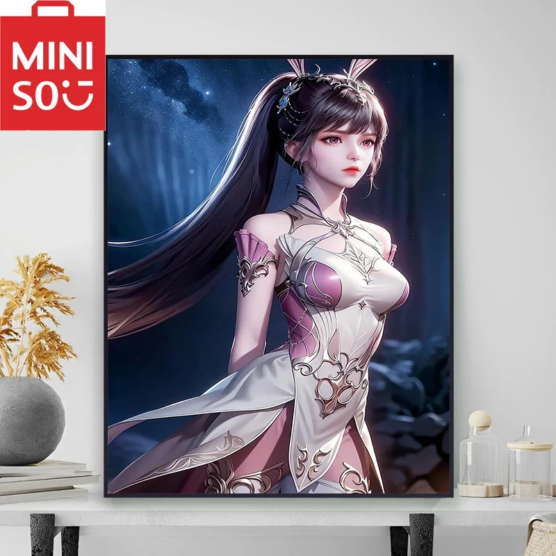 MINISO Douluo Dalu Digital Paint-by-Number DIY Xiao Wu Character 2025 Edition Hand-Painted Acrylic Fill Coloring Painting
MINISO Douluo Dalu Digital Paint-by-Number DIY Xiao Wu Character 2025 Edition Hand-Painted Acrylic Fill Coloring Painting