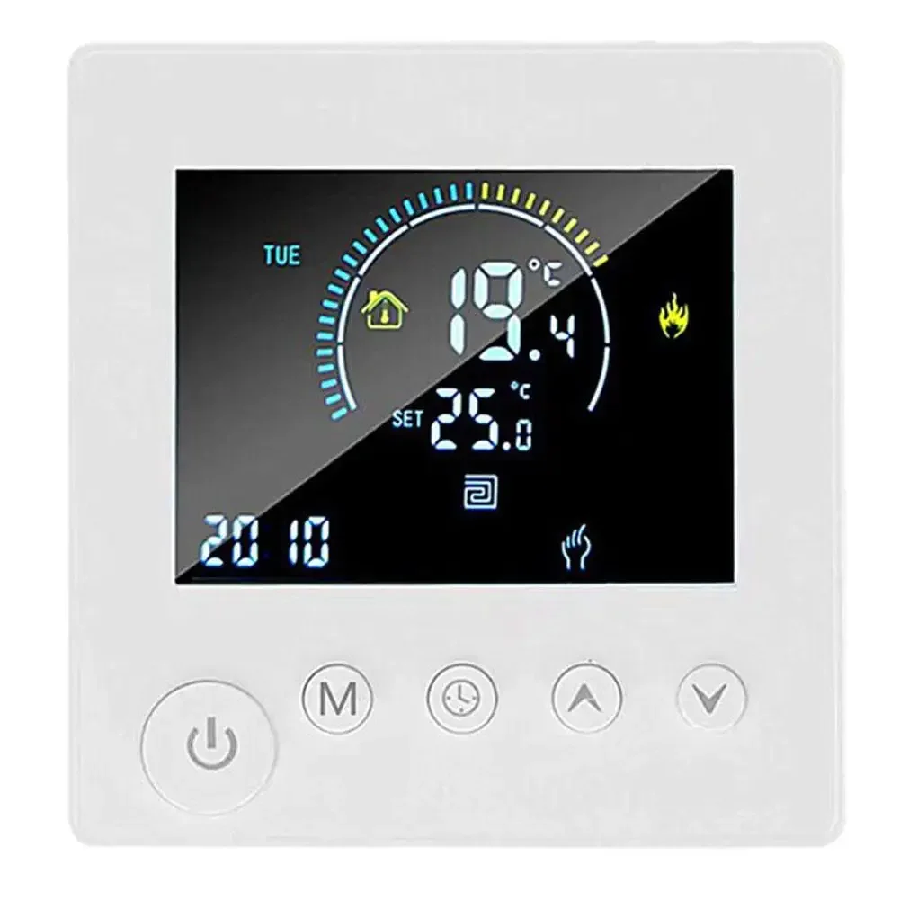 Smart Home Solution WiFi Connected Thermostat Offering Energy Savings through Intelligent Temperature Control Options
Smart Home Solution WiFi Connected Thermostat Offering Energy Savings through Intelligent Temperature Control Options