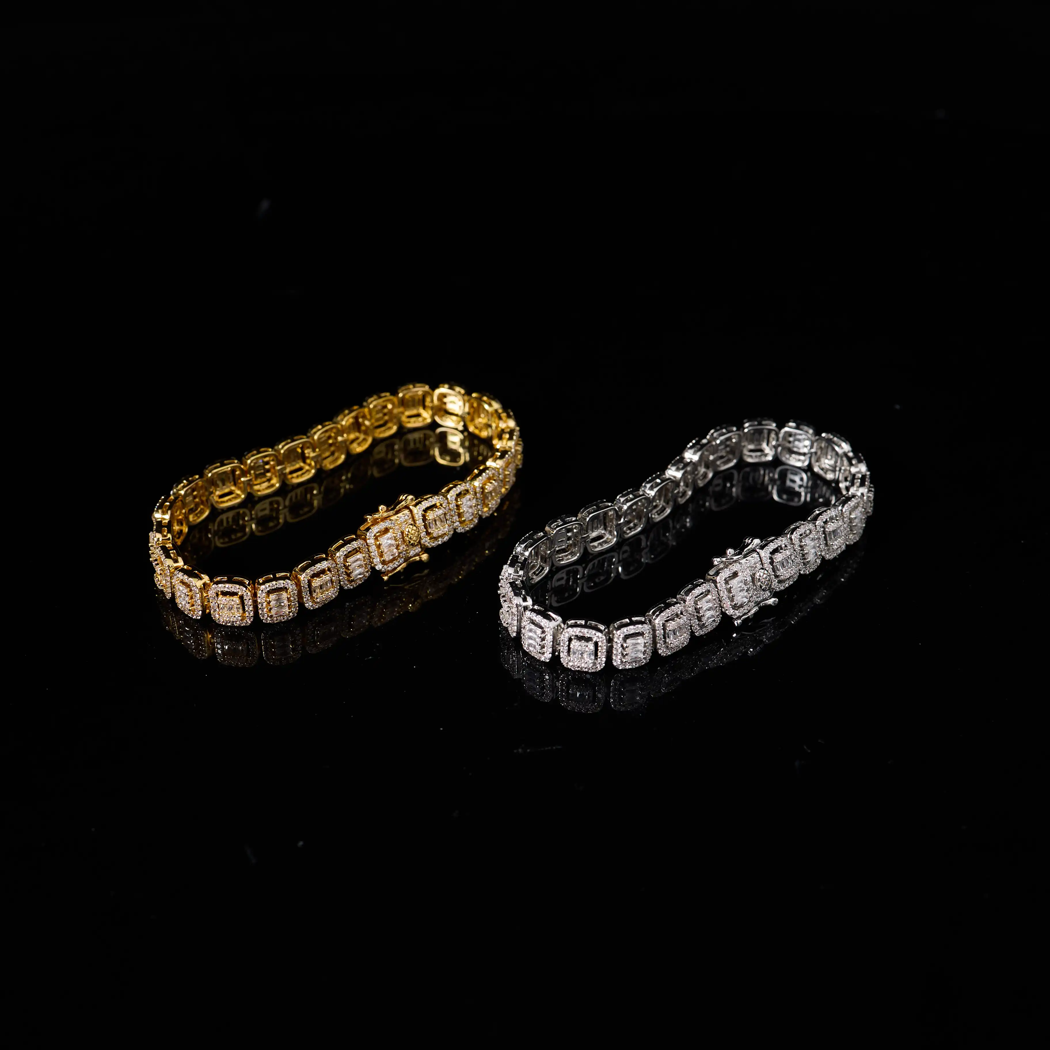 024567 Trendy Bracelet For Women Wedding Full AAA Cubic Zircon Crystal Dubai Bridal Bracelet Party Jewelry Accessories
024567 Trendy Bracelet For Women Wedding Full AAA Cubic Zircon Crystal Dubai Bridal Bracelet Party Jewelry Accessories