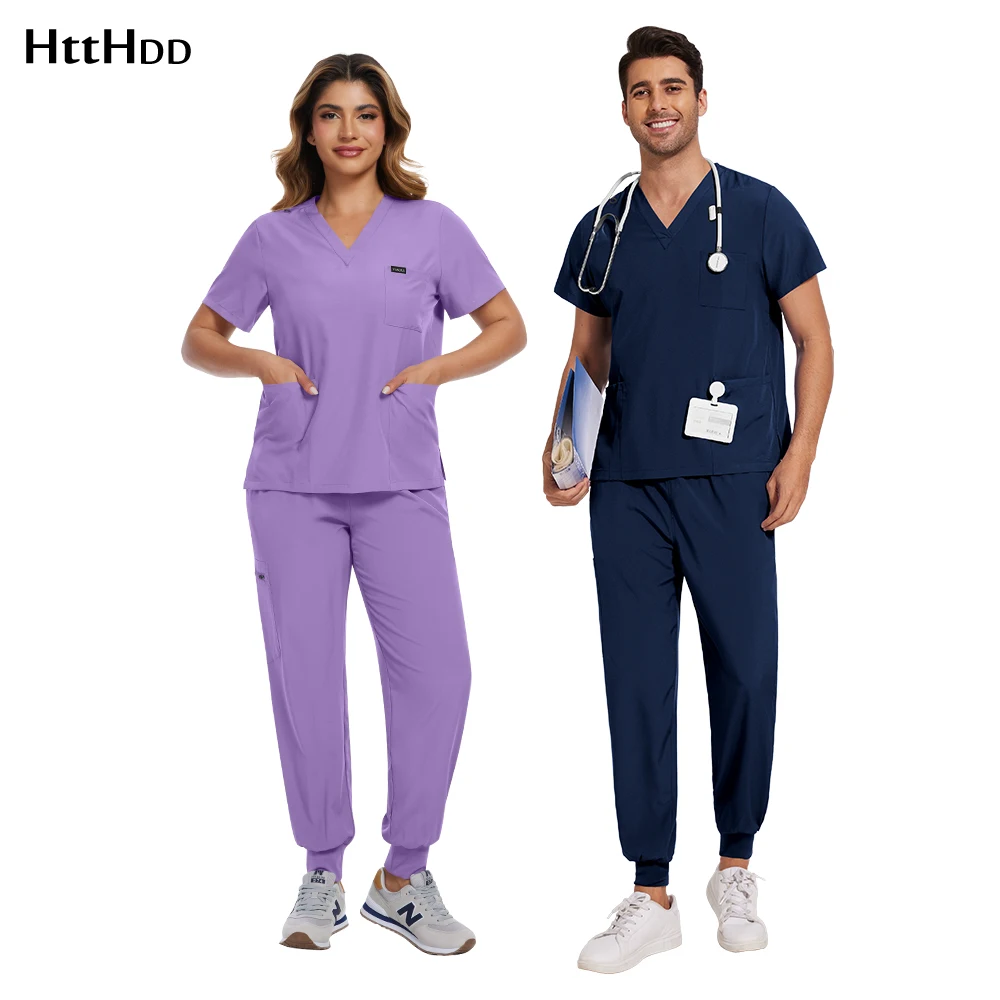 Nursing Articles Unisex High-quality Scrubs Sets Medical Uniforms Women Pharmacy Healthcare Mens Scrub Hospital Clinical Uniform
Nursing Articles Unisex High-quality Scrubs Sets Medical Uniforms Women Pharmacy Healthcare Mens Scrub Hospital Clinical Uniform
