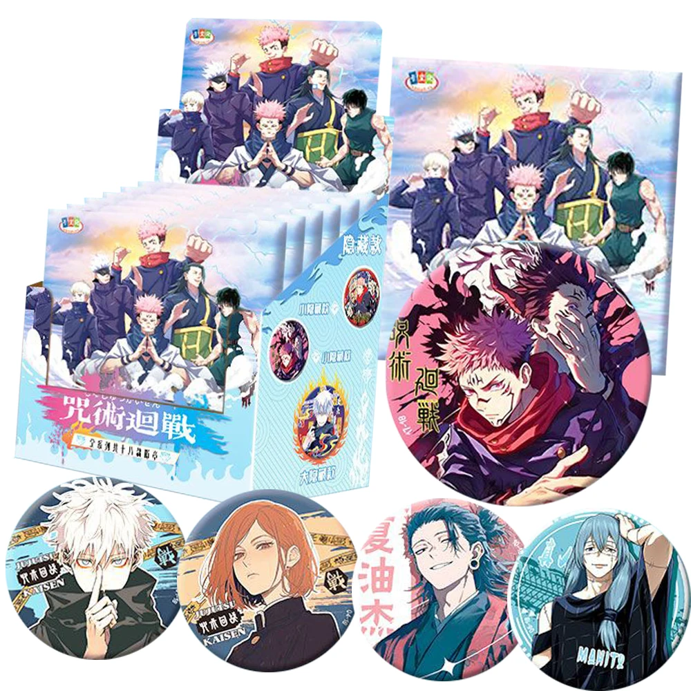 Jujutsu Kaisen 58mm Brooches Accessories for Clothes Bags Anime Star Gojo Satoru Character Charm Round Badges Collection Gifts
Jujutsu Kaisen 58mm Brooches Accessories for Clothes Bags Anime Star Gojo Satoru Character Charm Round Badges Collection Gifts