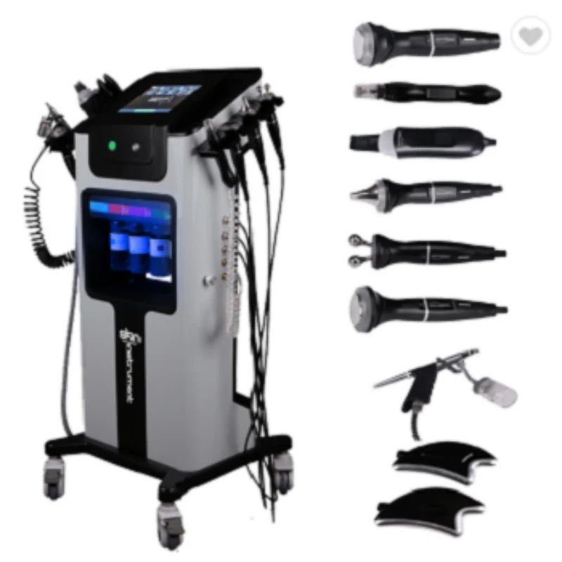 8 in 1 hydrodermabrasion facial machine / blackhead removal skin moisture hydrotherapy device for spa
8 in 1 hydrodermabrasion facial machine / blackhead removal skin moisture hydrotherapy device for spa