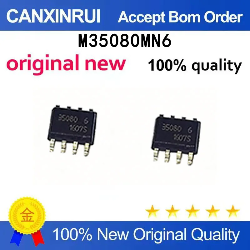 (5pcs-100pcs)Brand new original M35080MN6 SOP-8 silk screen 35080 IC chip in stock
(5pcs-100pcs)Brand new original M35080MN6 SOP-8 silk screen 35080 IC chip in stock