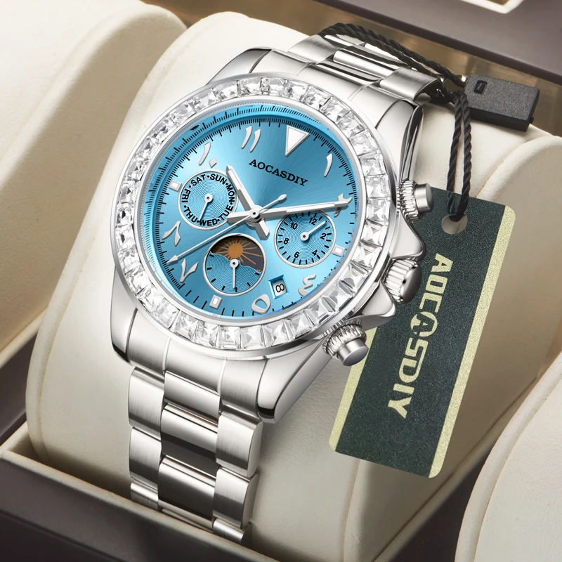 Men's Watch Multi functional Hollow Mechanical Watch Night Light Waterproof Steel Strip Men's Watch
Men's Watch Multi functional Hollow Mechanical Watch Night Light Waterproof Steel Strip Men's Watch