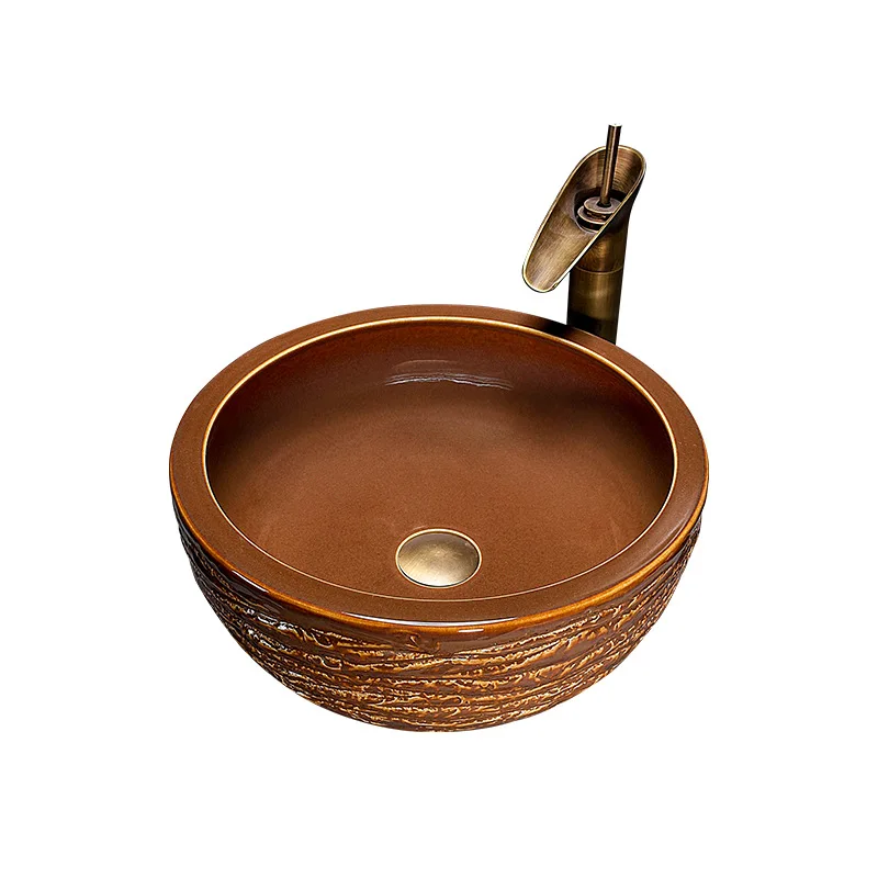 Умывальник для ванной комнаты, китайский умывальник для балкона, антикварный умывальник, креативная ретро-керамика
Умывальник для ванной комнаты, китайский умывальник для балкона, антикварный умывальник, креативная ретро-керамика