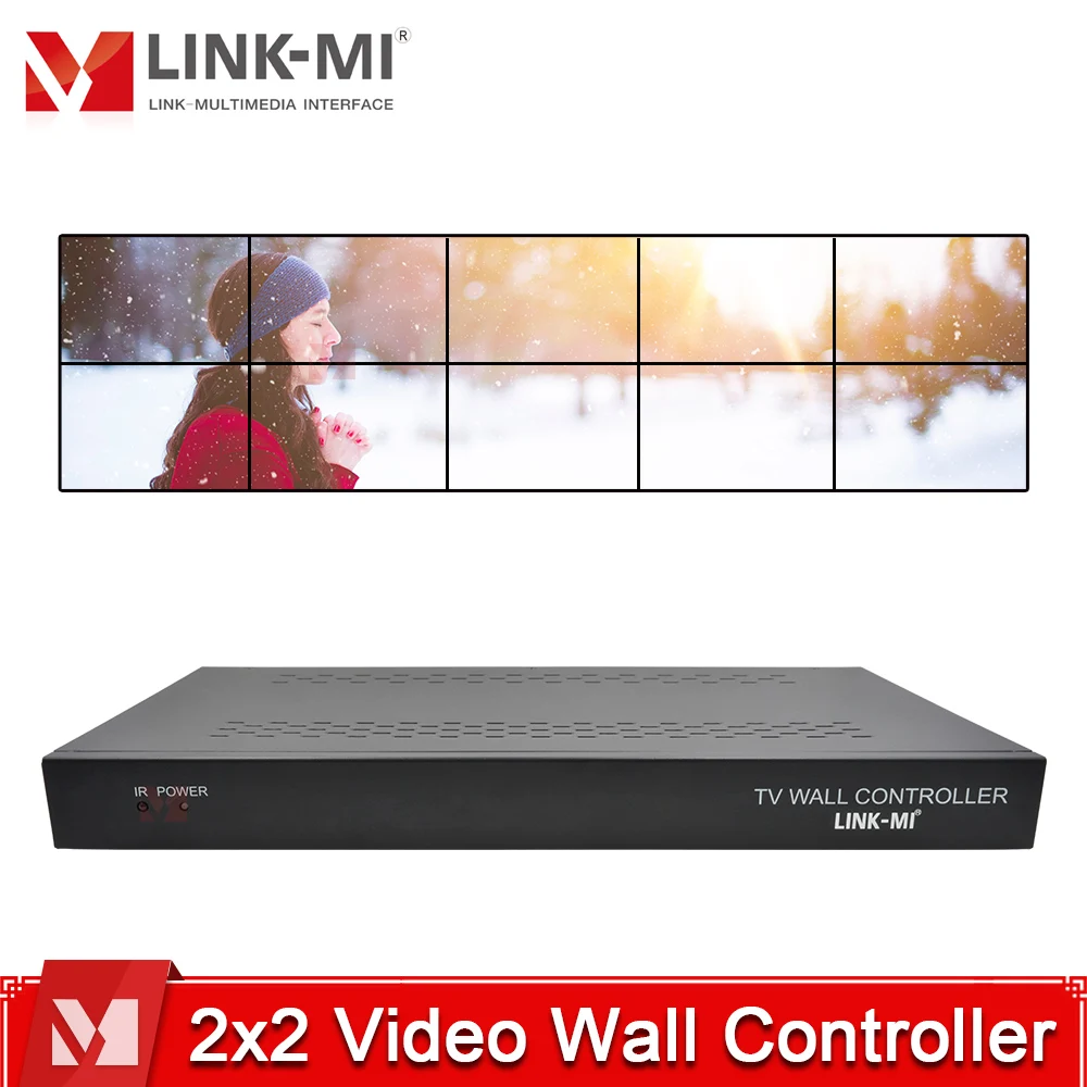 Контроллер видеостены 2x5 1080P, 255-Cascade, HDMI/VGA/DVI/USB, RS-232/ИК-управление, синхронизация звука, вращение/зум/заглушка для границ
Контроллер видеостены 2x5 1080P, 255-Cascade, HDMI/VGA/DVI/USB, RS-232/ИК-управление, синхронизация звука, вращение/зум/заглушка для границ