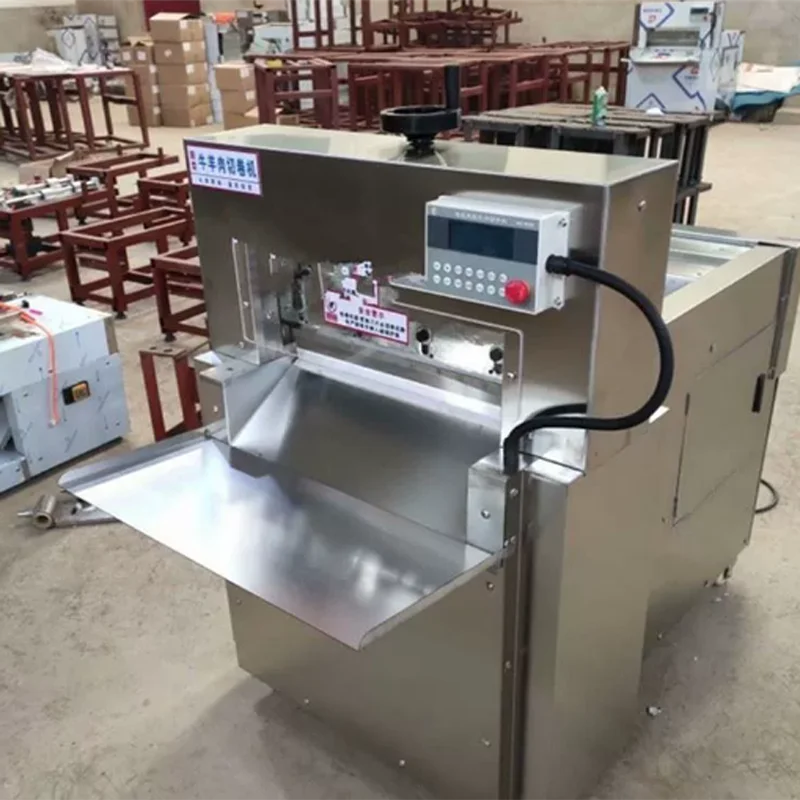Fully Automatic Electric Meat Slicer Cutter Industrial Frozen Meat Slicer
Fully Automatic Electric Meat Slicer Cutter Industrial Frozen Meat Slicer