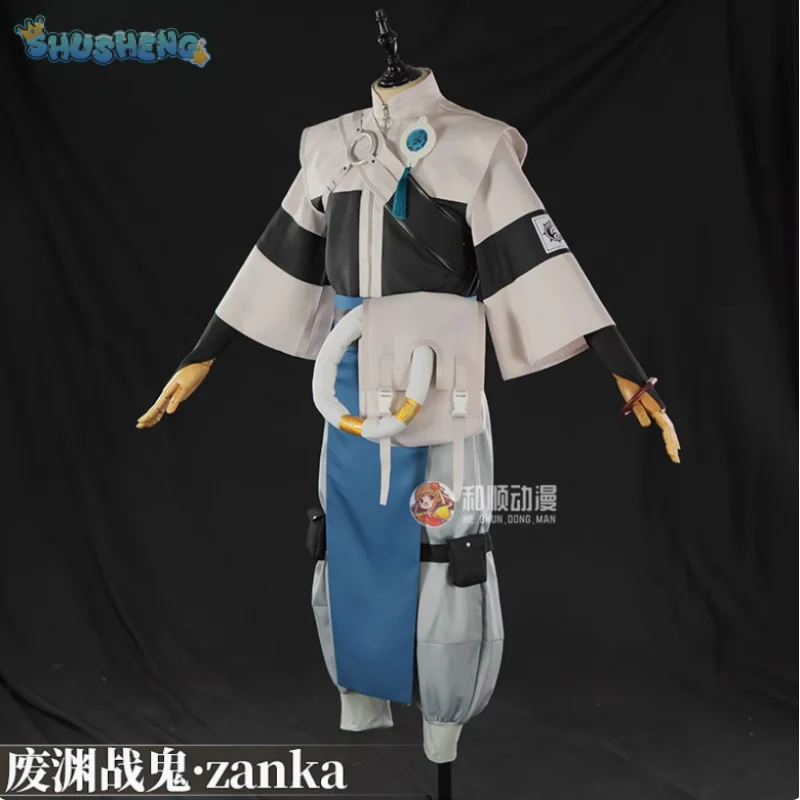 Anime GACHIAKUTA Zanka Cosplay Costume Halloween party men women new fashionable uniform pants waist bag jacket props wig set
Anime GACHIAKUTA Zanka Cosplay Costume Halloween party men women new fashionable uniform pants waist bag jacket props wig set