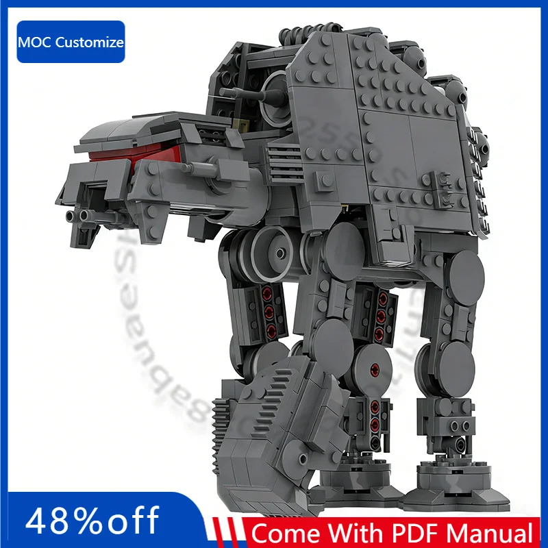 680 деталей: Персонализированный космический конструктор AT-M6 Gingerbread AT-AT MOC, модульный набор для сборки, подарок для самостоятельной сборки
680 деталей: Персонализированный космический конструктор AT-M6 Gingerbread AT-AT MOC, модульный набор для сборки, подарок для самостоятельной сборки