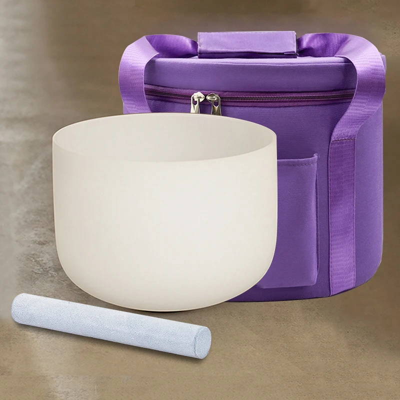 Hye-eun 440hz/432hz Crystal Singing Bowl Frosted Quartz 9 Inch CDEFGAB Note for Meditation Sound Healing with Carrying Case
Hye-eun 440hz/432hz Crystal Singing Bowl Frosted Quartz 9 Inch CDEFGAB Note for Meditation Sound Healing with Carrying Case