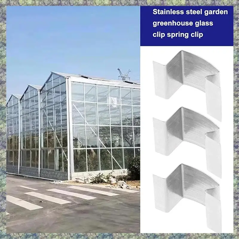 WON Clips Replacement Stainless Steel Clips Replacement Greenhouse Glass Sprung G Clips Glazing Repairs
WON Clips Replacement Stainless Steel Clips Replacement Greenhouse Glass Sprung G Clips Glazing Repairs