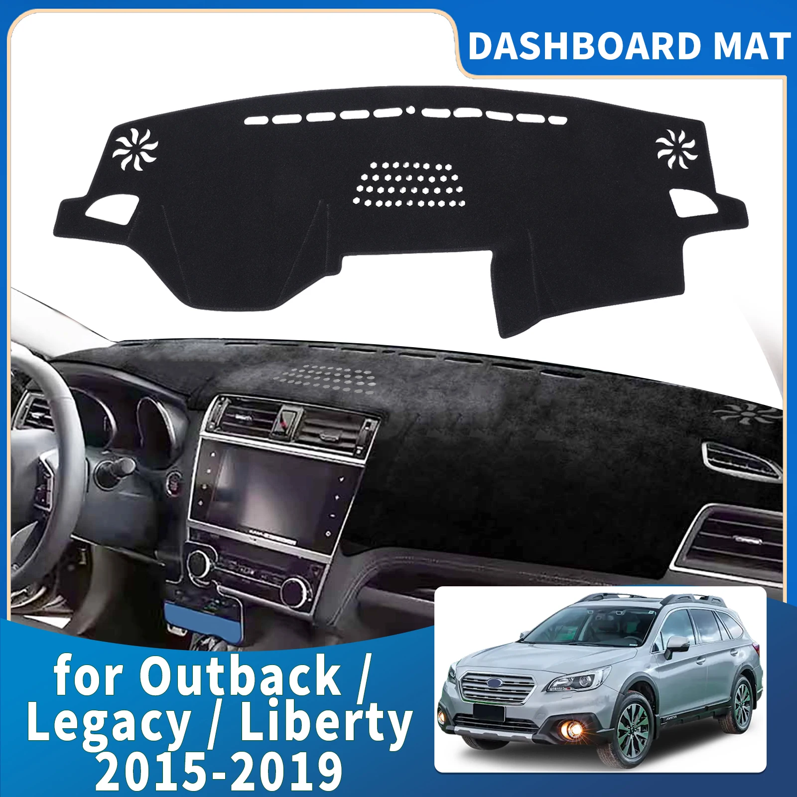 fit for Subaru Outback Legacy Liberty 2015-2019 Car Dashmat Dashboard Cover Pad Protective Carpet Accessories DashMat Sunshade
fit for Subaru Outback Legacy Liberty 2015-2019 Car Dashmat Dashboard Cover Pad Protective Carpet Accessories DashMat Sunshade