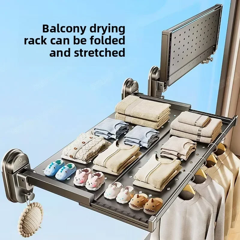 Space Saving Suction Cup Clothes Drying Rack Foldable Wall Mounted Laundry Rack for Balcony No Drilling Required
Space Saving Suction Cup Clothes Drying Rack Foldable Wall Mounted Laundry Rack for Balcony No Drilling Required