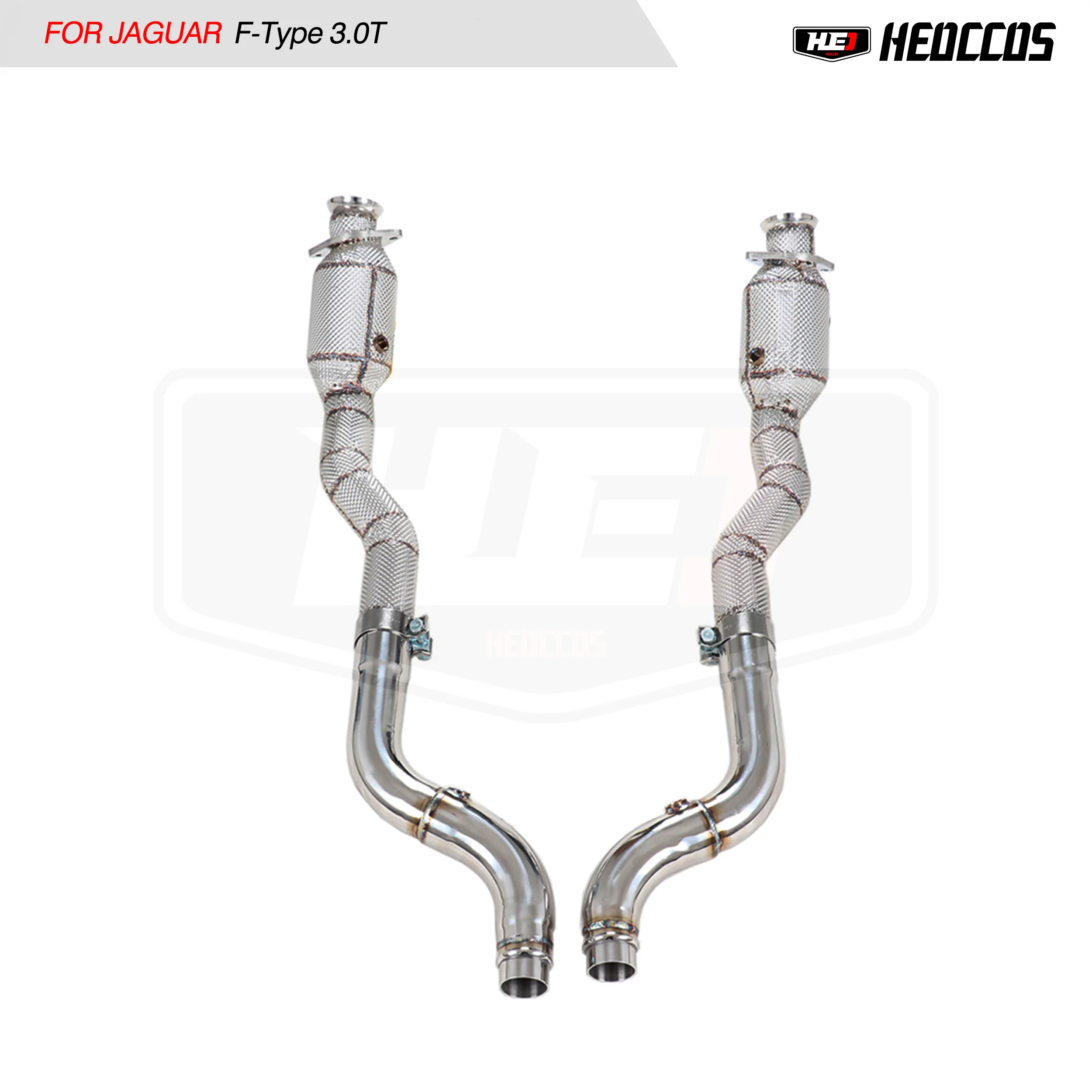 HEO Performance exhaust Car System exhaust Downpipe Type 304 Stainless Steel Exhaust For Jaguar F-Type 3.0T
HEO Performance exhaust Car System exhaust Downpipe Type 304 Stainless Steel Exhaust For Jaguar F-Type 3.0T