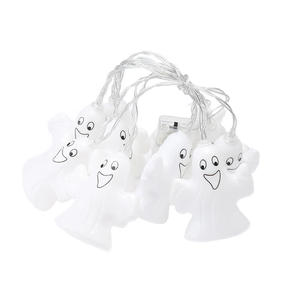 Ghost String Lights LED Halloween Lantern Plastic Warm Light Decorations for Parties Festivals Celebrations Mall Bar Night 3 AA
Ghost String Lights LED Halloween Lantern Plastic Warm Light Decorations for Parties Festivals Celebrations Mall Bar Night 3 AA