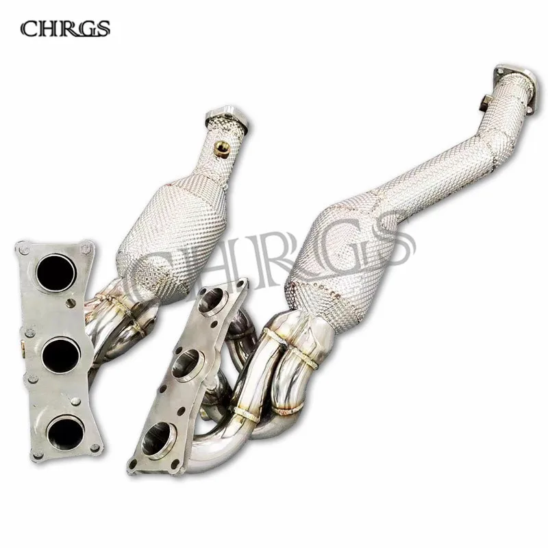Выпускная труба коллектора для BMW 325/330 E90/E92/E93 2.5L/3.0L 2005-2012, выпускная труба из нержавеющей стали с высоким потоком
Выпускная труба коллектора для BMW 325/330 E90/E92/E93 2.5L/3.0L 2005-2012, выпускная труба из нержавеющей стали с высоким потоком