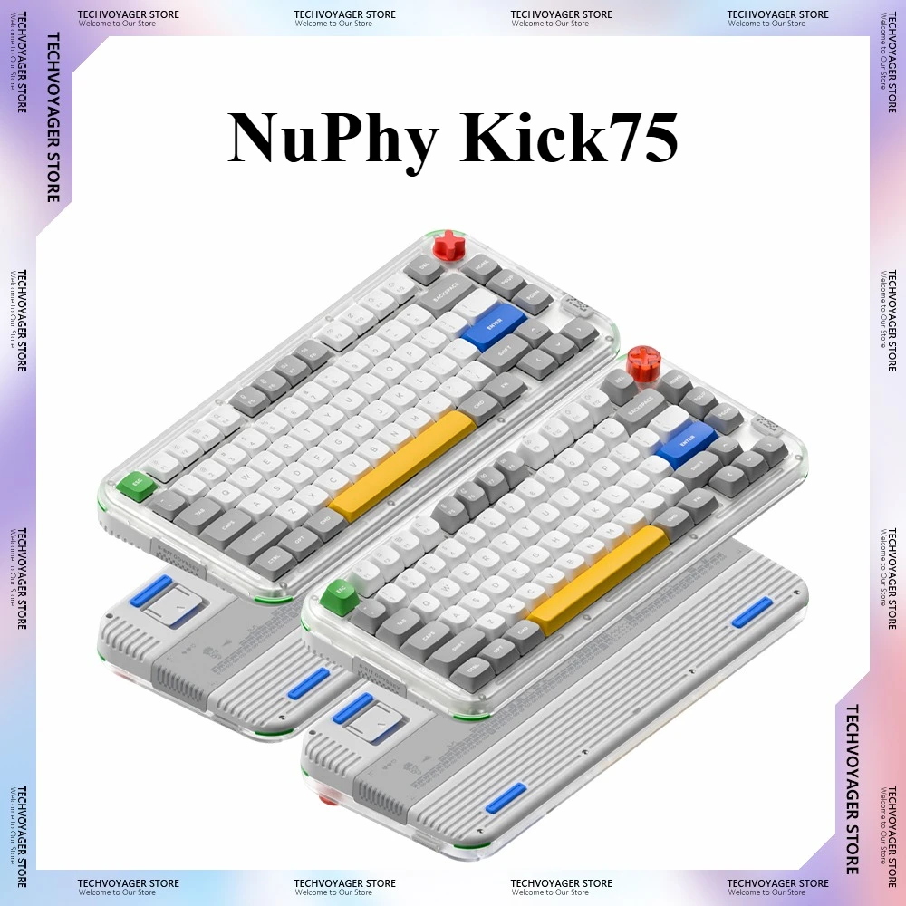 NuPhy Kick75 Механическая клавиатура с высоким переключателем и низким переключателем RGB Прокладка Ручка Пользовательская трехрежимная игровая клавиатура ПК Киберспорт Офисные подарки
NuPhy Kick75 Механическая клавиатура с высоким переключателем и низким переключателем RGB Прокладка Ручка Пользовательская трехрежимная игровая клавиатура ПК Киберспорт Офисные подарки
