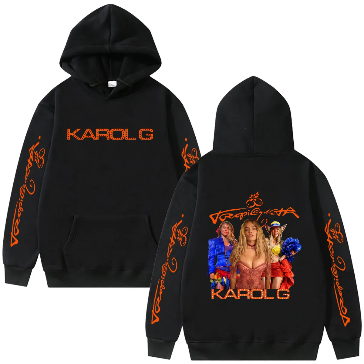 Karol G Tropicoqueta 2026 Hoodie Men Women Fashion Pop Music Streetwear Unisex Casual Oversized Hoodies Male Vintage Sweatshirt
Karol G Tropicoqueta 2026 Hoodie Men Women Fashion Pop Music Streetwear Unisex Casual Oversized Hoodies Male Vintage Sweatshirt