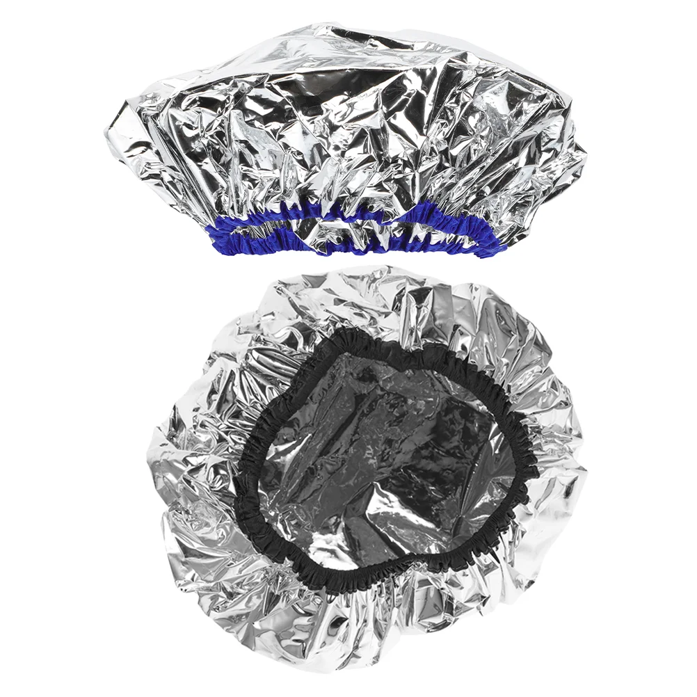 2 Pcs Aluminum Foil Hair Dye Cap Deep Conditioning Coloring Hat Heat for Conditioner Lightweight Foldable Salon Use Hot Oil
2 Pcs Aluminum Foil Hair Dye Cap Deep Conditioning Coloring Hat Heat for Conditioner Lightweight Foldable Salon Use Hot Oil