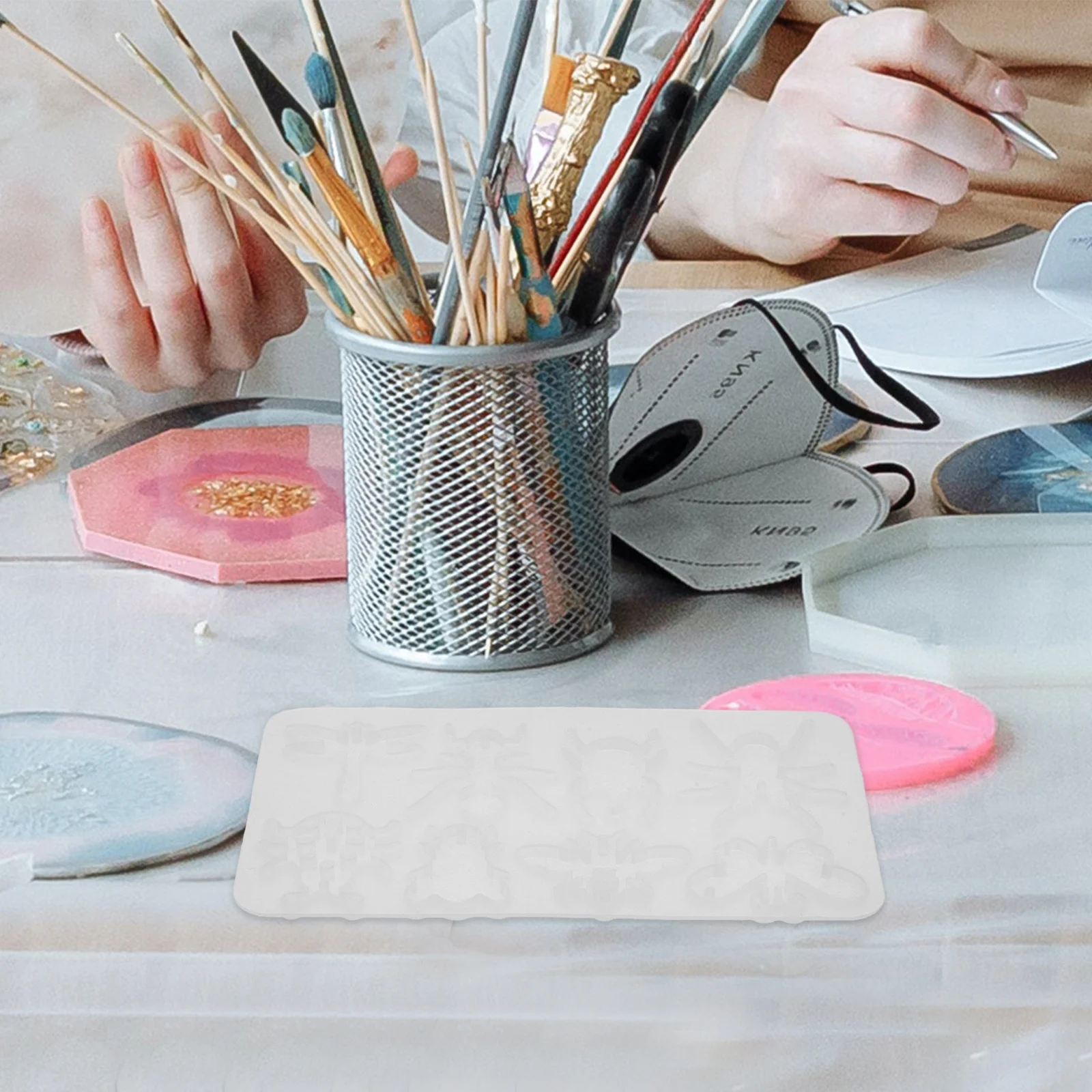 Halloween Silicone Animal Pendant Mold Flexible Durable DIY Jewelry Mold for Epoxy Resin Casting Silicone Molds for Resin 
Halloween Silicone Animal Pendant Mold Flexible Durable DIY Jewelry Mold for Epoxy Resin Casting Silicone Molds for Resin