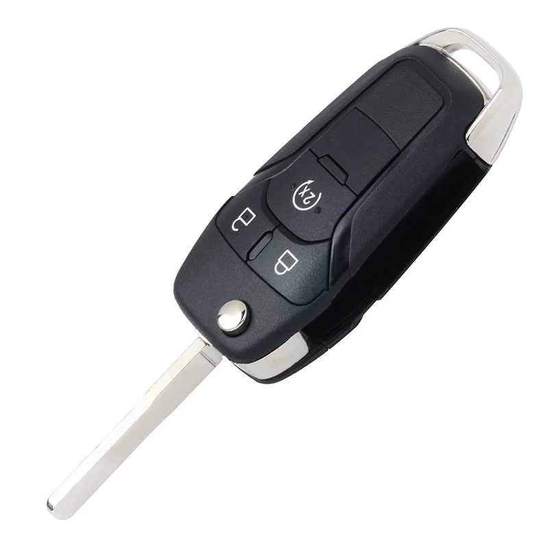 KEYECU Flip Remote Car Key With 3 4 Buttons 868MHz ID49 Chip for Ford F-150 F-250 Mondeo Fusion Escort Transit Fob 357141-00302
KEYECU Flip Remote Car Key With 3 4 Buttons 868MHz ID49 Chip for Ford F-150 F-250 Mondeo Fusion Escort Transit Fob 357141-00302
