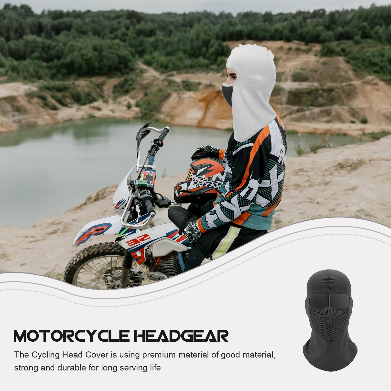 1pc Windproof Cycling Head Cover Mask Liner Cycling Head Cover Quick Dry UV Protection for Motorcycle Biking
1pc Windproof Cycling Head Cover Mask Liner Cycling Head Cover Quick Dry UV Protection for Motorcycle Biking