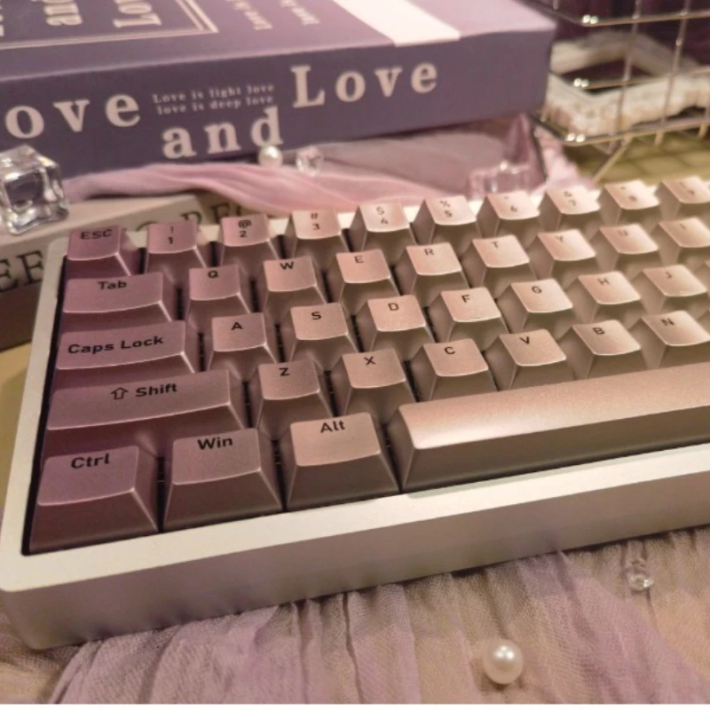Metallic Gradient Color Personalized Keycaps Custom Cherry Profile Heat Sublimation Process Mechanical Keyboard Keycaps Gift
Metallic Gradient Color Personalized Keycaps Custom Cherry Profile Heat Sublimation Process Mechanical Keyboard Keycaps Gift