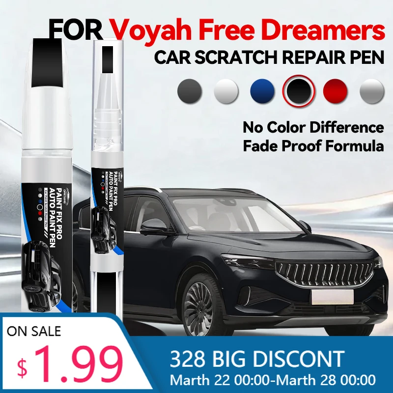 For 1990-2026 Voyah Free DreamersPaint Repair Pen Touch Up Scratch Remover DIY Auto Accessories Black White
For 1990-2026 Voyah Free DreamersPaint Repair Pen Touch Up Scratch Remover DIY Auto Accessories Black White
