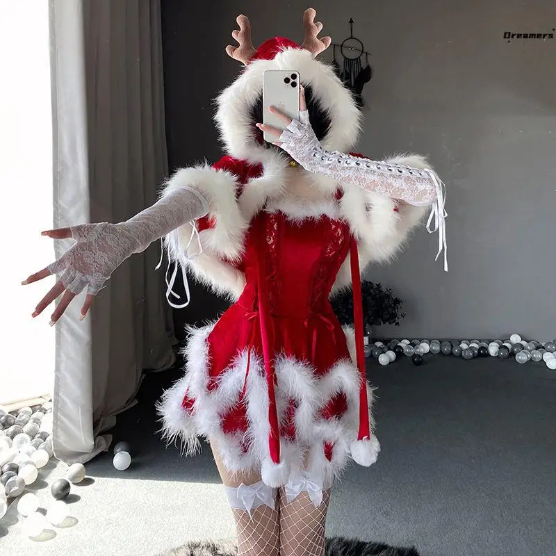 Cisas orm Set 2024 New Clete S Claus loween Cosplay Rabbit Women's Costume Autumn Seven Sve Long
Cisas orm Set 2024 New Clete S Claus loween Cosplay Rabbit Women's Costume Autumn Seven Sve Long