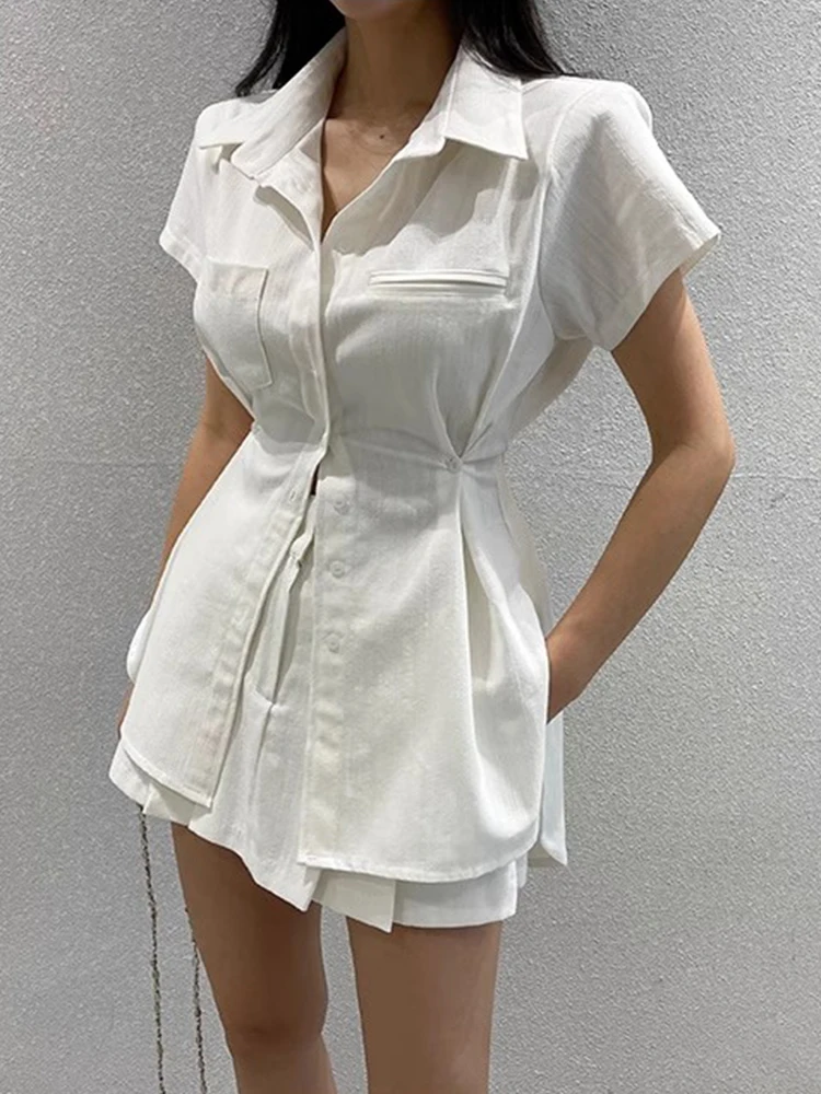 Summer New Women's irt Sle Waist Cinched Dr Skirt Set Small ence Design Sense f Skirt Ensemble Faionable Outfit
Summer New Women's irt Sle Waist Cinched Dr Skirt Set Small ence Design Sense f Skirt Ensemble Faionable Outfit