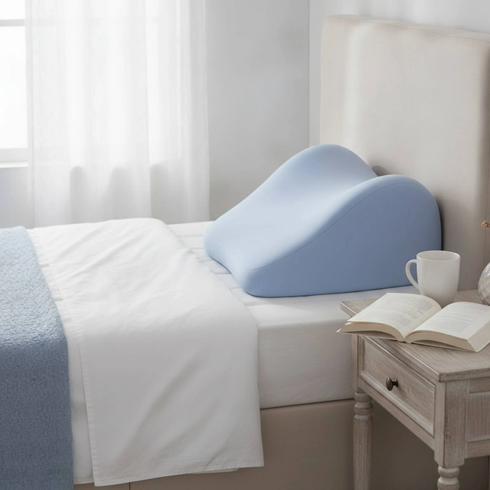 Wedge Pillow Relaxing Incline Pillow Bed Wedge Sloped Supportive for Sofa
Wedge Pillow Relaxing Incline Pillow Bed Wedge Sloped Supportive for Sofa