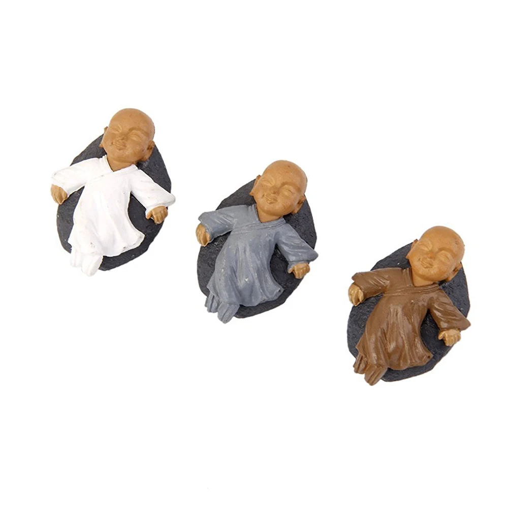 12 Pcs Miniature Monk PVC Adorable Cartoon Garden Ornaments Outdoor Decor Terrarium Mini Gardening Props Realistic Shape
12 Pcs Miniature Monk PVC Adorable Cartoon Garden Ornaments Outdoor Decor Terrarium Mini Gardening Props Realistic Shape