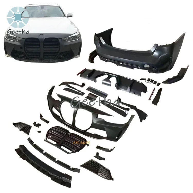 3 Series F30 Bodykit for BMW F30 Upgrade G82 M4 Bumper with Exhaust Grille Car Bumper Body Kit
3 Series F30 Bodykit for BMW F30 Upgrade G82 M4 Bumper with Exhaust Grille Car Bumper Body Kit