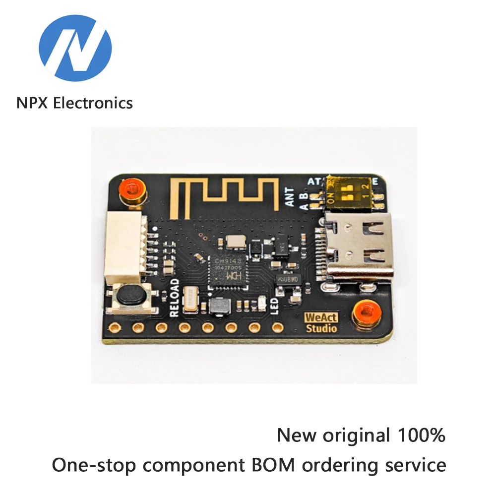 CH9143 BLE/USB/UART трехсторонняя беспроводная прозрачная передача последовательного порта TTL отладка модуля
CH9143 BLE/USB/UART трехсторонняя беспроводная прозрачная передача последовательного порта TTL отладка модуля