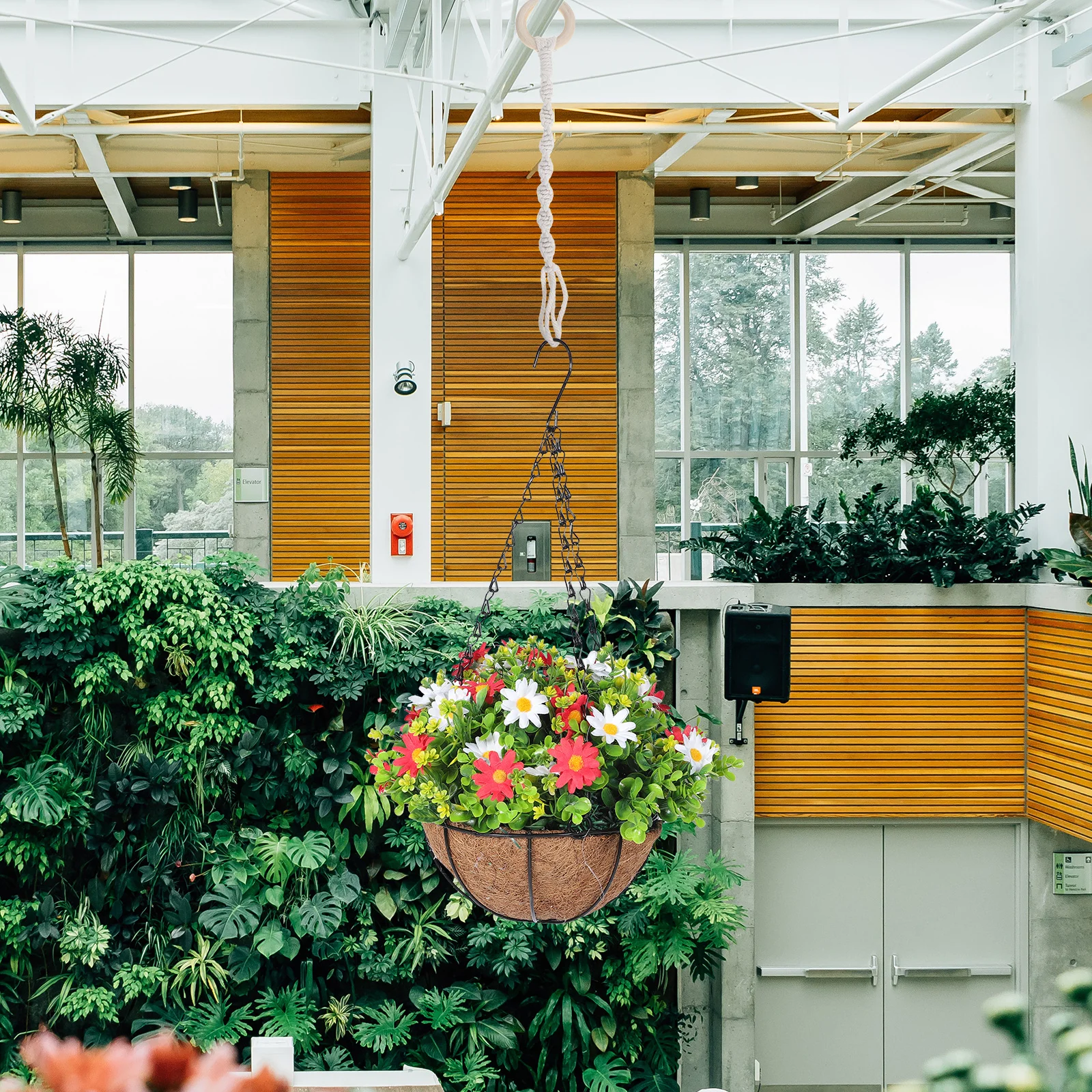 2Pcs Plant Hanger Extender Handmade Woven Cotton Rope Hanging Plant Holder Indoor Outdoor Macrame Hanging Rope Boho Style
2Pcs Plant Hanger Extender Handmade Woven Cotton Rope Hanging Plant Holder Indoor Outdoor Macrame Hanging Rope Boho Style