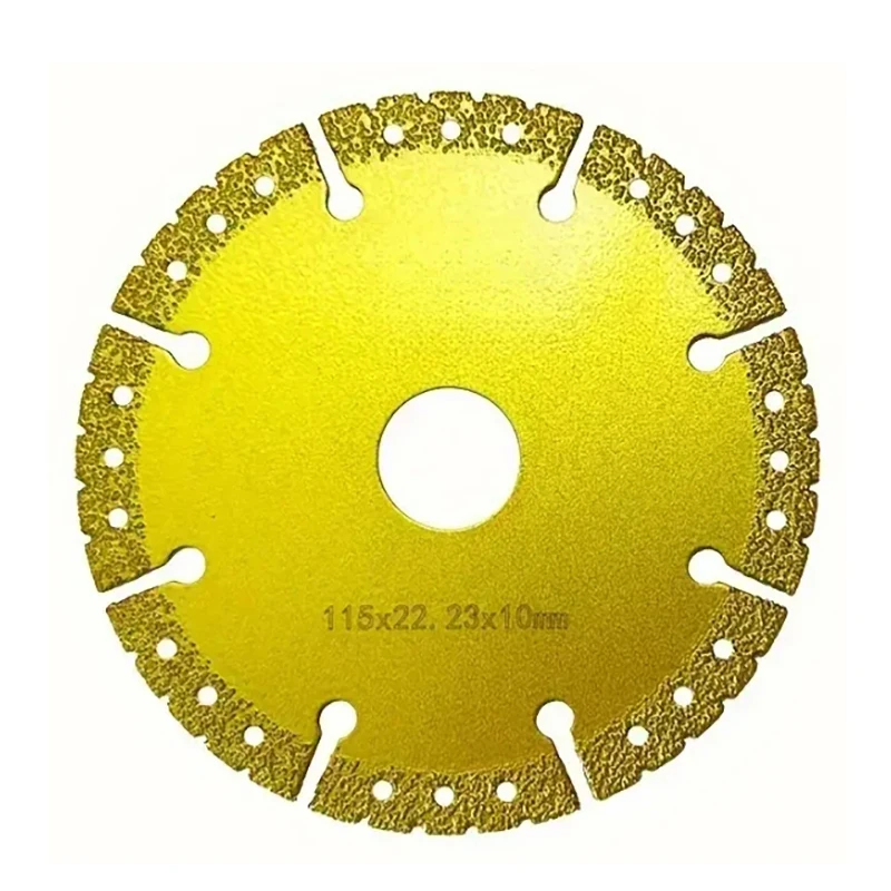 5/2/1PCS 4.5inch Vacuum Brazed Diamond Saw Blade For Cutting Steel/Metal/Stone/Cast Iron etc Diamond Cutting Saw Blade Tools
5/2/1PCS 4.5inch Vacuum Brazed Diamond Saw Blade For Cutting Steel/Metal/Stone/Cast Iron etc Diamond Cutting Saw Blade Tools