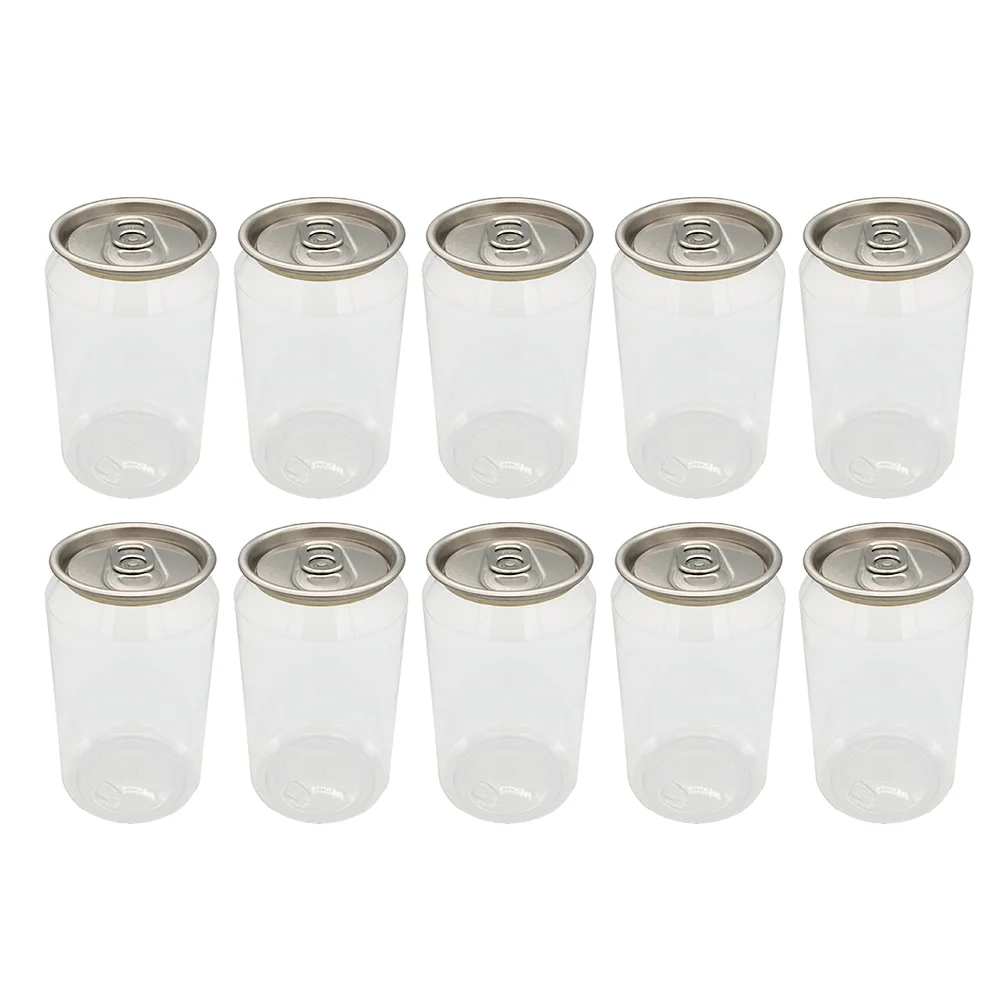 10 Pcs Drinks Canned Milk Tea Dessert Storage Bottles Creative Beverage Beer PET Containers Transparent
10 Pcs Drinks Canned Milk Tea Dessert Storage Bottles Creative Beverage Beer PET Containers Transparent