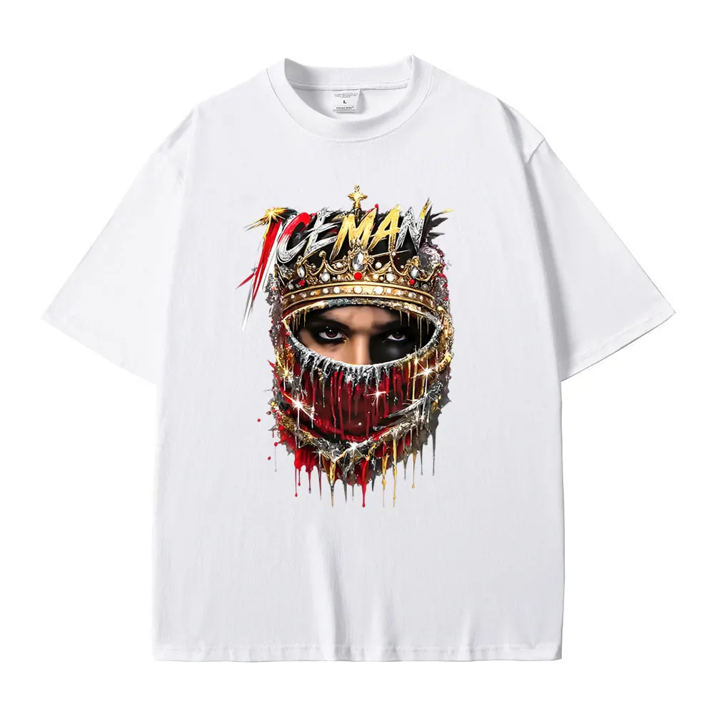 Rapper Drake ICEMAN Face Graphic Print T-shirt Men Women Hip Hop Fashion Trend T Shirts Men's Clothes Summer Oversized T-shirts
Rapper Drake ICEMAN Face Graphic Print T-shirt Men Women Hip Hop Fashion Trend T Shirts Men's Clothes Summer Oversized T-shirts