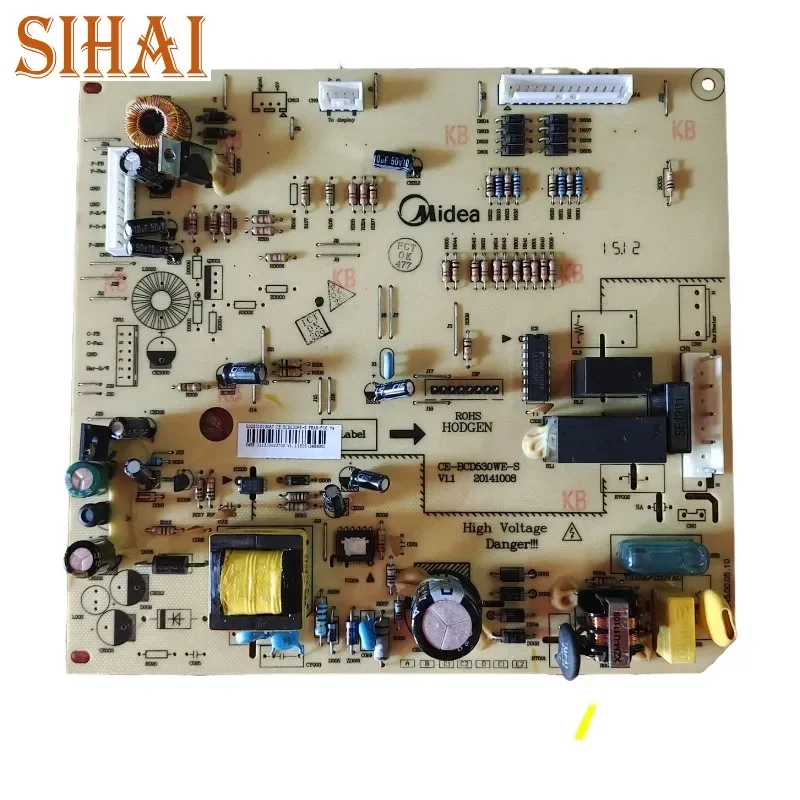 Новая компьютерная плата для холодильника Midea CE-BCD530WE-S 5023010100A7, плата питания, плата управления
Новая компьютерная плата для холодильника Midea CE-BCD530WE-S 5023010100A7, плата питания, плата управления