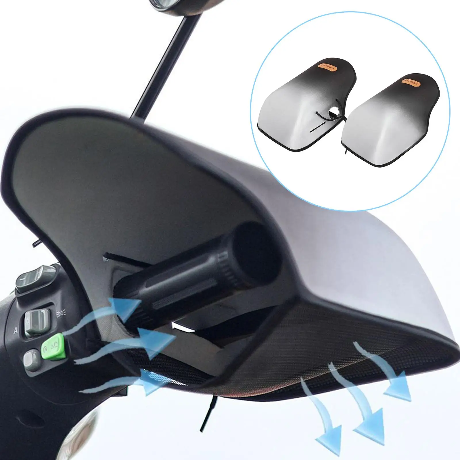 Motorcycle Muffs Rainproof Breathable Electric Vehicle Hand Protector Gear
Motorcycle Muffs Rainproof Breathable Electric Vehicle Hand Protector Gear