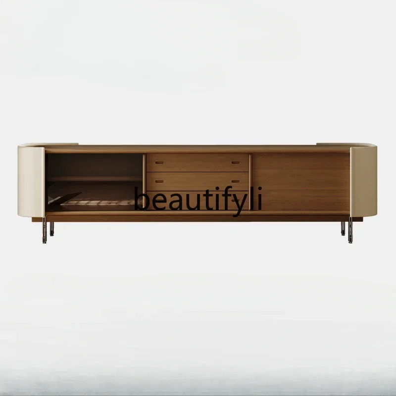 Retro solid wood TV cabinet Simple floor locker Medium antique cherry wood TV cabinet
Retro solid wood TV cabinet Simple floor locker Medium antique cherry wood TV cabinet