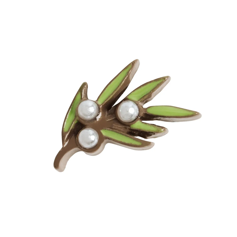 10pcs Olive Branch floating charms for Living glass locket necklace bracelet watch
10pcs Olive Branch floating charms for Living glass locket necklace bracelet watch