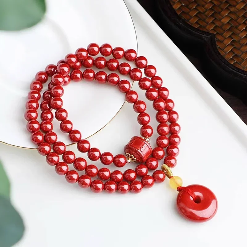 UMQ Raw Ore Emperor Sand Six-Word Mantra Three-Ring Bracelet Cinnabar Multi-Ring Safe Lucky Amulet Bracelet Couple Style
UMQ Raw Ore Emperor Sand Six-Word Mantra Three-Ring Bracelet Cinnabar Multi-Ring Safe Lucky Amulet Bracelet Couple Style