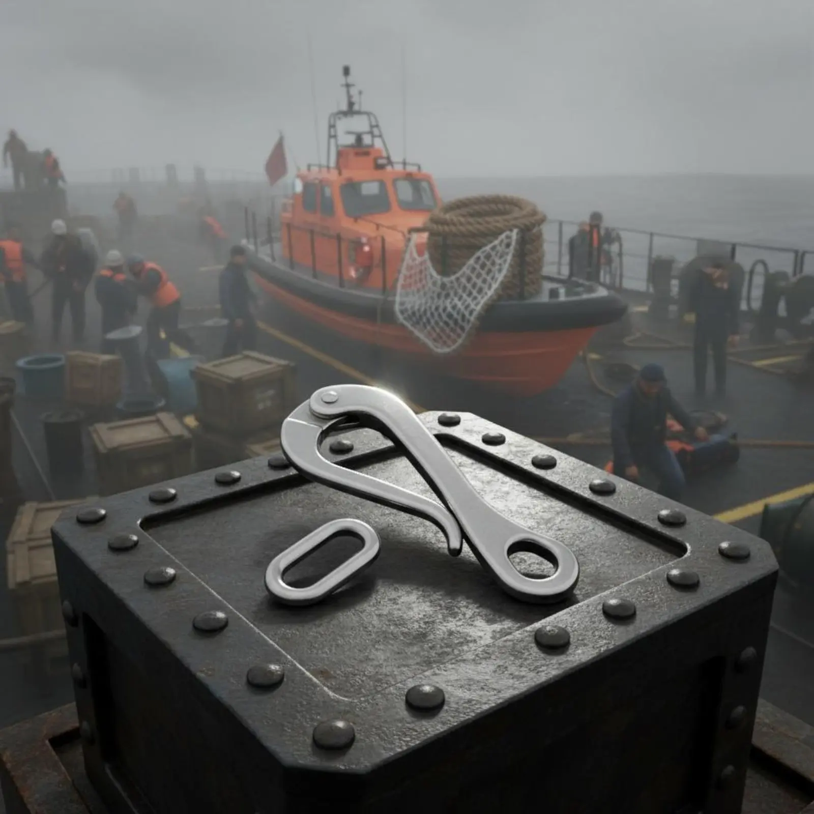Stainless Steel Release Hook Coil-Loaded Quick Release Hook Marine Hardware Long-Lasting High Load Bearing for Sailing
Stainless Steel Release Hook Coil-Loaded Quick Release Hook Marine Hardware Long-Lasting High Load Bearing for Sailing