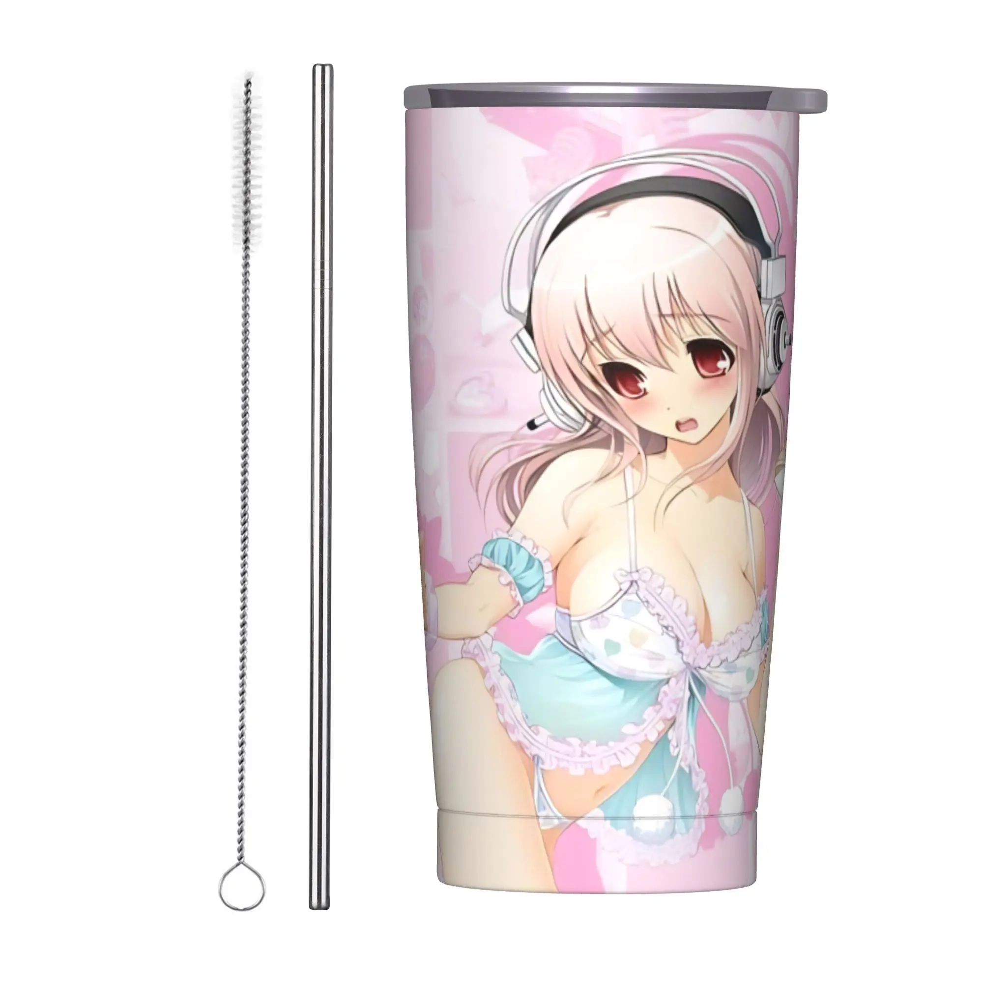 Kawaii S-Sonicos Music Girl Insulated Tumbler with Straws Lid Stainless Steel Coffee Mugs Outdoor Travel Hot Cold Drinks Cups
Kawaii S-Sonicos Music Girl Insulated Tumbler with Straws Lid Stainless Steel Coffee Mugs Outdoor Travel Hot Cold Drinks Cups