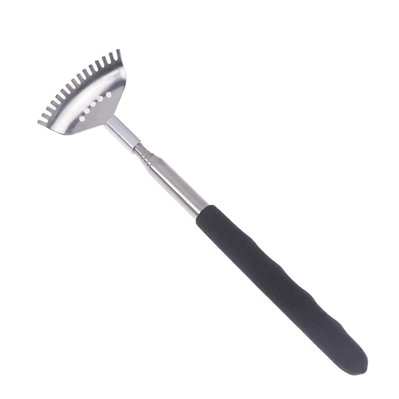 Portable Telescopic Rubber Handle Back Scratchers Extendable Back Scratcher The Head Has 15 Rakes, Stainless Steel
Portable Telescopic Rubber Handle Back Scratchers Extendable Back Scratcher The Head Has 15 Rakes, Stainless Steel