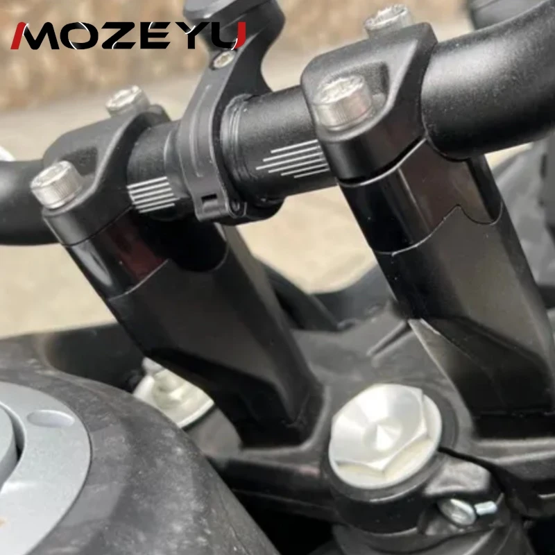 20mm Handlebar Risers Bar Clamp Cover For CFMOTO 450MT mt 450 800 MT 800MT-X 2024-2025 Rise Handle Bar Adapter Heighten Block
20mm Handlebar Risers Bar Clamp Cover For CFMOTO 450MT mt 450 800 MT 800MT-X 2024-2025 Rise Handle Bar Adapter Heighten Block