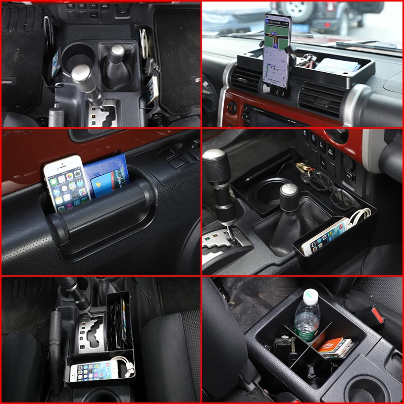 Car Fuse Storage Tray Holder Box Car Central Storage Finishing Modification Box for Toyota FJ Cruiser 2007-2021 Accessories
Car Fuse Storage Tray Holder Box Car Central Storage Finishing Modification Box for Toyota FJ Cruiser 2007-2021 Accessories