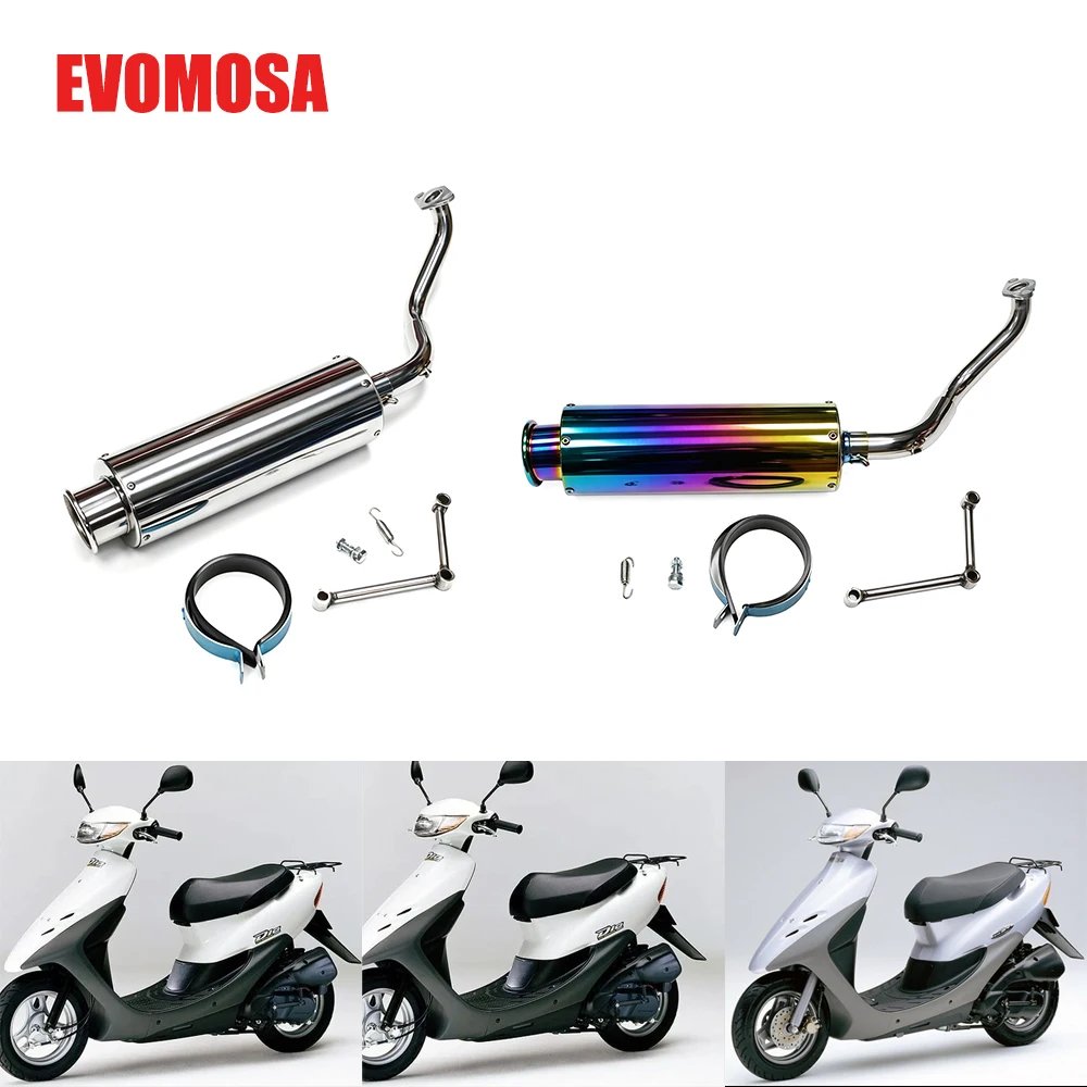 Stainless Exhaust pipe Racing Full Exhaust System For Honda DIO AF 34 35 38 ZX50 Motorcycle Accessories 50cc two-stroke Engine
Stainless Exhaust pipe Racing Full Exhaust System For Honda DIO AF 34 35 38 ZX50 Motorcycle Accessories 50cc two-stroke Engine