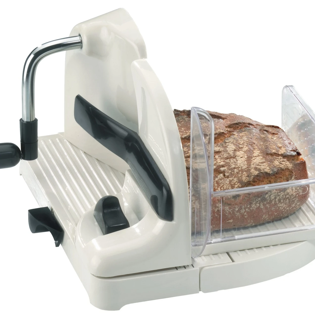 New arrival Wholesale bread slicer with push handle Stainless steel components Toast quick slicing tool for kitchen tool
New arrival Wholesale bread slicer with push handle Stainless steel components Toast quick slicing tool for kitchen tool
